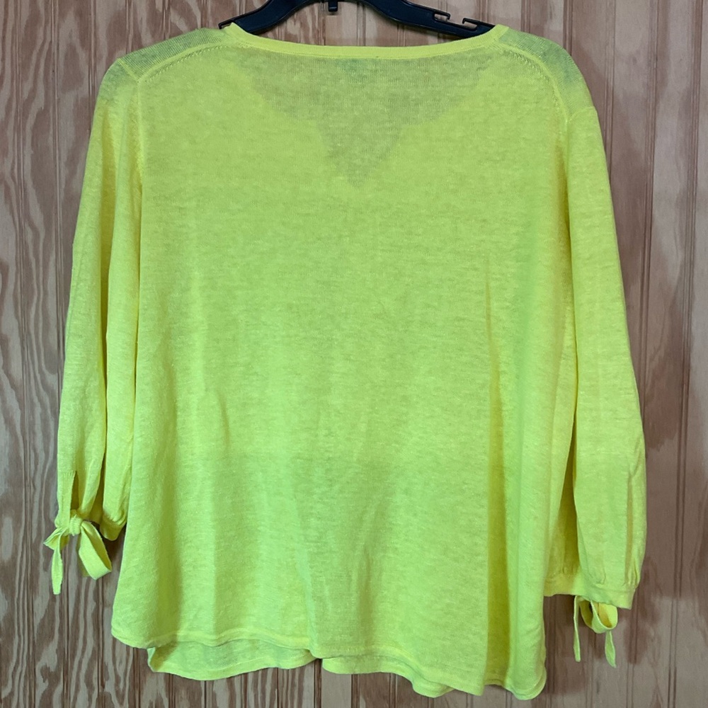 Talbots Linen Sweater - Picture 4 of 5